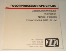 Jobo colorprocessor cpe for sale  HEREFORD