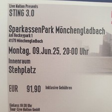 Sting mönchengladbach juni gebraucht kaufen  Friesoythe