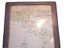 Antica carta stradale usato  Novara
