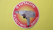 Vintage sticker hitachi d'occasion  Expédié en Belgium