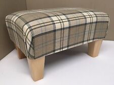 Footstool cream beige for sale  DARLINGTON