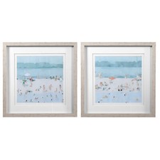 Impressionist watercolor beach for sale  USA