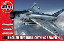 Kit de modelo AIRFIX #A09178 1/48 INGLÊS ELECTRIC LIGHTNING F.2A/F.6, usado comprar usado  Enviando para Brazil