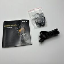 Smartphone Nextel BlackBerry Curve 8350i manual, novo fone de ouvido com fio e cabo, usado comprar usado  Enviando para Brazil