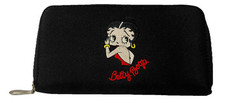 Carteira feminina Betty Boop porta-cartão, telefone carteira feminina com zíper 7,5”x3,5” comprar usado  Enviando para Brazil