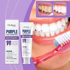 Purple whitening toothpaste for sale  Rancho Cucamonga