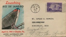 1941 Chester PA Rio de Janeiro Ship - Moore-McCormack Lines comprar usado  Enviando para Brazil