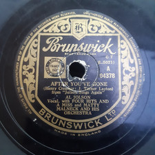 Jolson gone chinatown for sale  WALLASEY