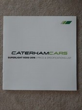 Caterham cars superlight d'occasion  Expédié en Belgium