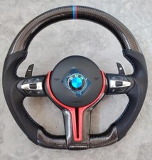 BMW M Performance Steering Wheel – Carbon Fiber & Perforated Leather – Plug&Play comprar usado  Enviando para Brazil