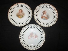 Petites assiettes porcelaine d'occasion  Paray-le-Monial