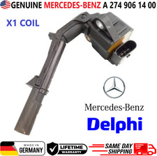 Bobina de ignição GENUÍNA x1 Delphi para 2014-2020 Mercedes-Benz 2.0L I4, A2749061400 comprar usado  Enviando para Brazil