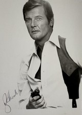 Roger moore signiert gebraucht kaufen  Tangstedt