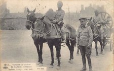 Índia - Exército indiano durante a Primeira Guerra Mundial - Carrinho de guerra na França em 1914 - Publ. E. L comprar usado  Enviando para Brazil