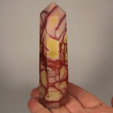 Obelisco de ponta de pedra preciosa polida torre MOOKAITE 4,4" - Austrália comprar usado  Enviando para Brazil