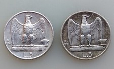 Monete regno lire usato  Roccabianca