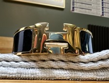 Hermes bracelet black d'occasion  Expédié en Belgium