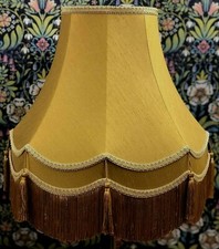 Gold lampshades match for sale  BOLTON