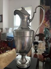 Vintage pewter pitcher d'occasion  Expédié en Belgium