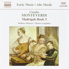 Usado, MONTEVERDI: Madrigals, Book 3 - Delitiae Musicae:Longhini CD T4VG The Cheap Fast comprar usado  Enviando para Brazil