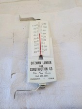 Metal thermometer oitzman for sale  Parkersburg