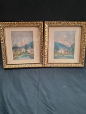 Acquarelli originali usato  Monte Castello di Vibio