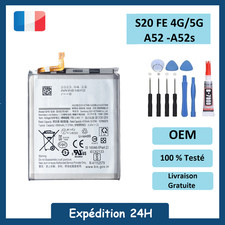 Batterie Samsung Galaxy S20 FE/S20 FE 5G/A52/A52S 5G Premium + Outils + Colle na sprzedaż  Wysyłka do Poland