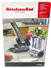 Novo Ralador Rotativo KitchenAid Gourmet Caixa Aberta com 3 Tambores Preto comprar usado  Enviando para Brazil