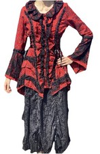 Red black steampunk for sale  AYLESFORD