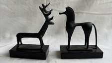 Statuette cerf cheval d'occasion  Ferrières-en-Gâtinais