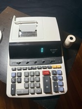 Calculadora Sharp EL-2630P III máquina de adição de 12 dígitos impressão troca fiscal comprar usado  Enviando para Brazil