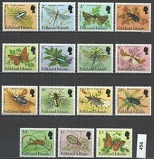 Islas Malvinas - 1984 Arañas e insectos. Insectos/Mariposas - Juego completo MNH segunda mano  Embacar hacia Mexico