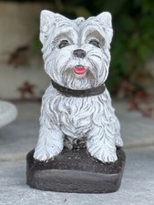 Cute yorkie statue for sale  DAGENHAM