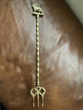 Brass fire poker for sale  WESTBURY