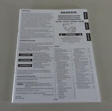 Betriebsanleitung handbuch hon gebraucht kaufen  Jever