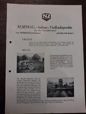 Riginal normag anbau gebraucht kaufen  Wedemark