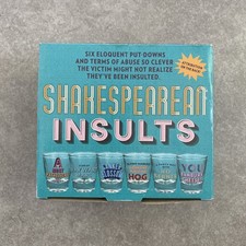 Shakespearean insults shot for sale  WORTHING