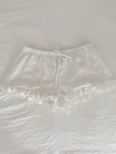 mini shorts urban outfitters branco ilhós arco babado coquettecute lolita♡ comprar usado  Enviando para Brazil