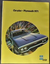 1971 chrysler plymouth for sale  Olympia
