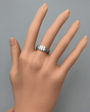 Bague anneau argent d'occasion  Bordeaux-