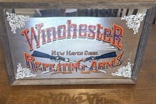 Winchester advertising mirror for sale  LUTON