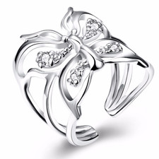 ring diamante butterfly for sale  BEDFORD