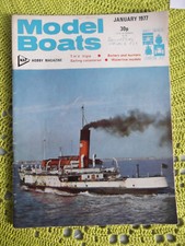 Revista Model Boats janeiro 1977 Usado mas em bom estado sem plano comprar usado  Enviando para Brazil