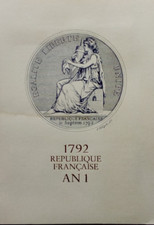 Encart philatélique 1792 d'occasion  Ribérac