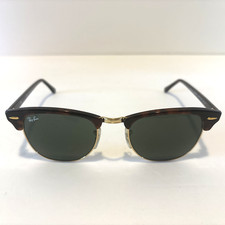 Óculos de sol Ray-Ban Clubmaster RB3016 1160 51-21 armação tartaruga/ouro – Muito bom estado comprar usado  Enviando para Brazil