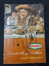 Cirio raccolta ricette usato  Napoli