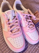 Usado, Tênis Nike Dunk baixo rosa branco feminino tamanho 7 autêntico, couro autêntico real comprar usado Usado, Tênis Nike Dunk baixo rosa branco feminino tamanho 7 autêntico, couro autêntico real comprar usado  Enviando para Brazil
