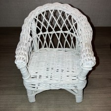White wicker chair for sale  Glendale