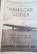 Hamilcar gal49 glider for sale  WOODSTOCK