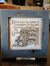 Picture framed quilt for sale  Dundee